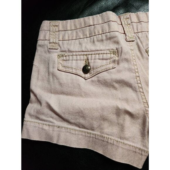 #10 BKE  pink shimmering with gold shorts  - Mollie Cuffed shorts (Size 27) - Picture 10 of 10